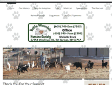 Tablet Screenshot of battlemountainhumanesociety.org